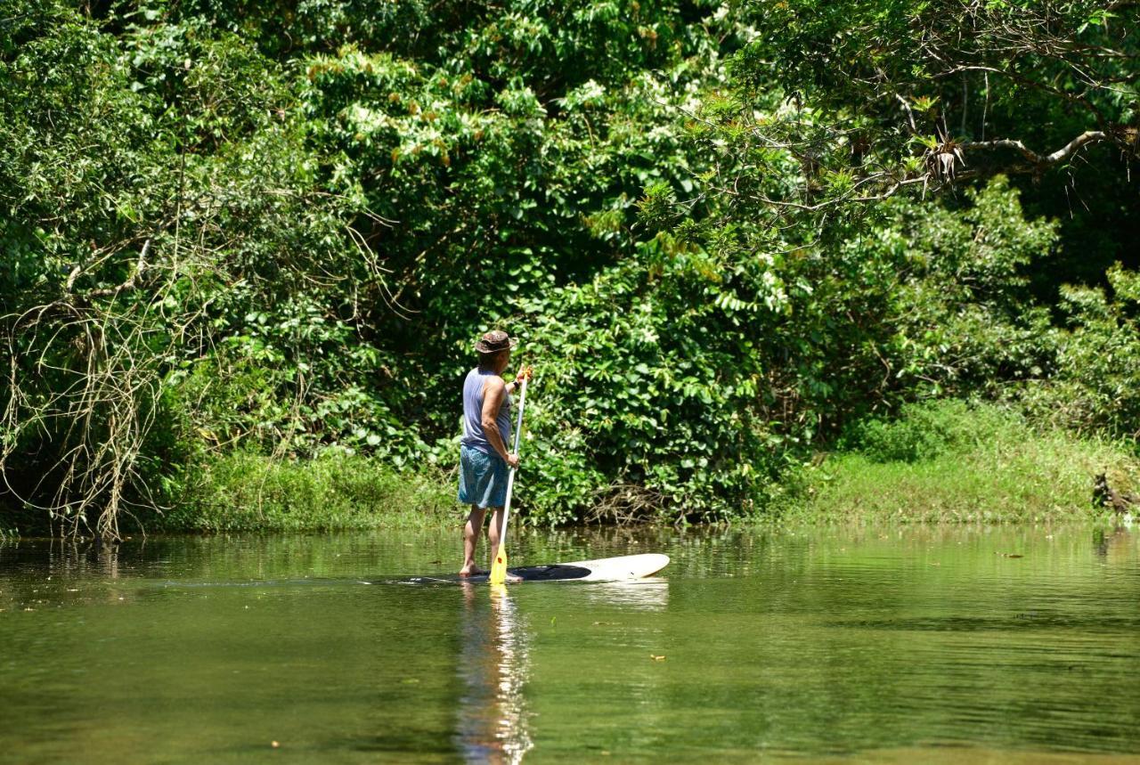 Casa A Beira Do Rio Jaguareguava Na Mata Atlantica Em Bertioga Sp Villa Luaran gambar