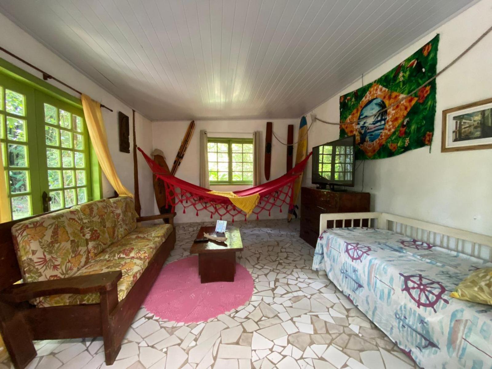 Casa A Beira Do Rio Jaguareguava Na Mata Atlantica Em Bertioga Sp Villa Luaran gambar