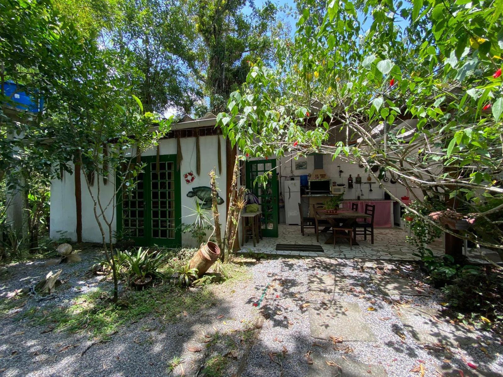 Casa A Beira Do Rio Jaguareguava Na Mata Atlantica Em Bertioga Sp Villa Luaran gambar